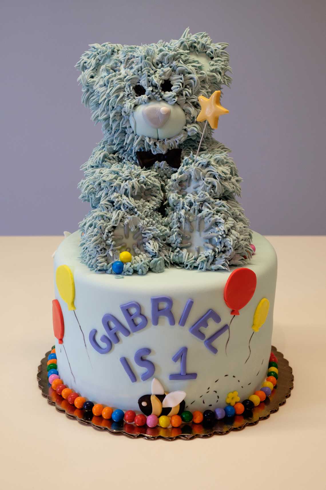 Gabriel’s Bear Cake — August 20, 2016