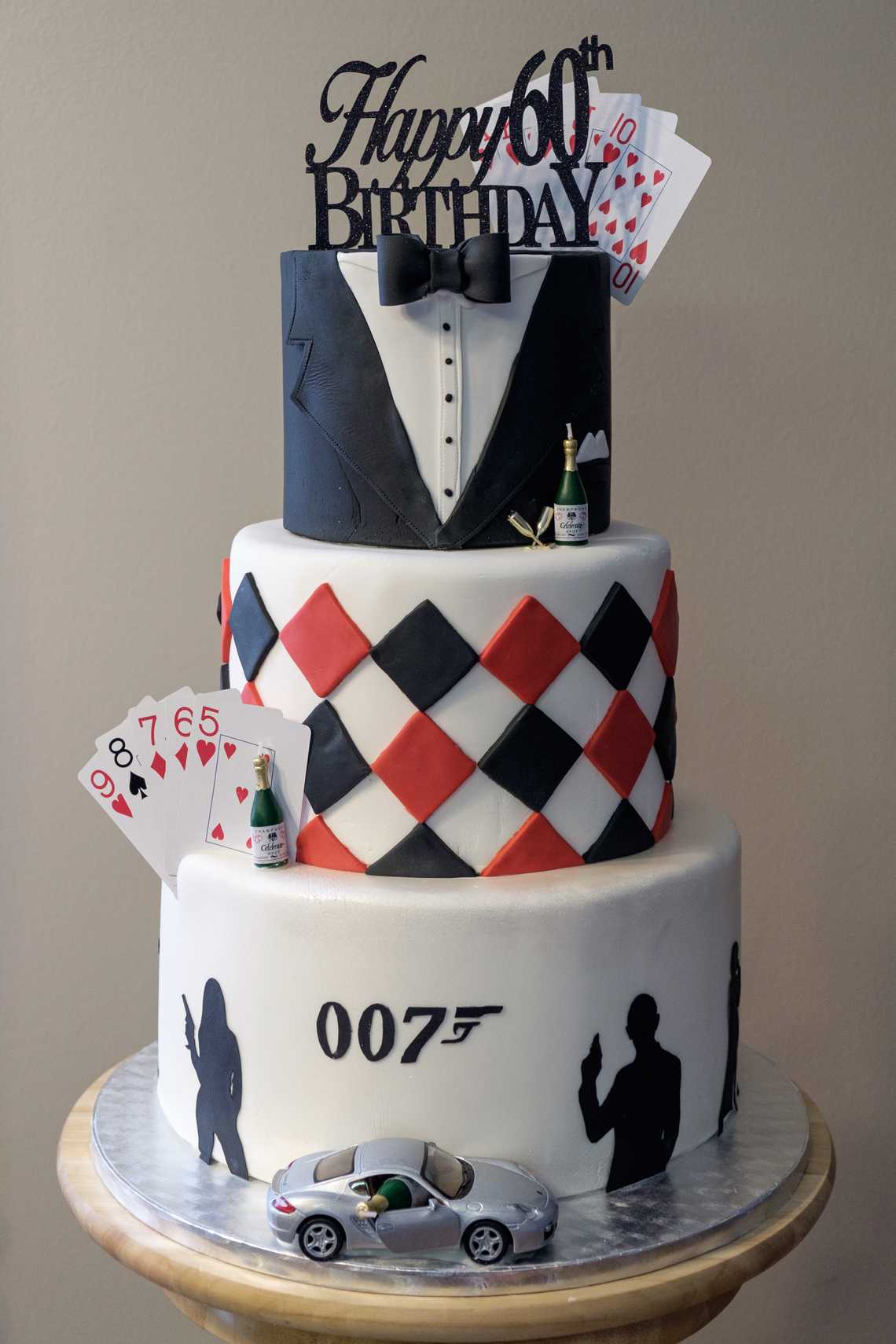 James Bond-Themed 60th Birthday Cake — September 9, 2017